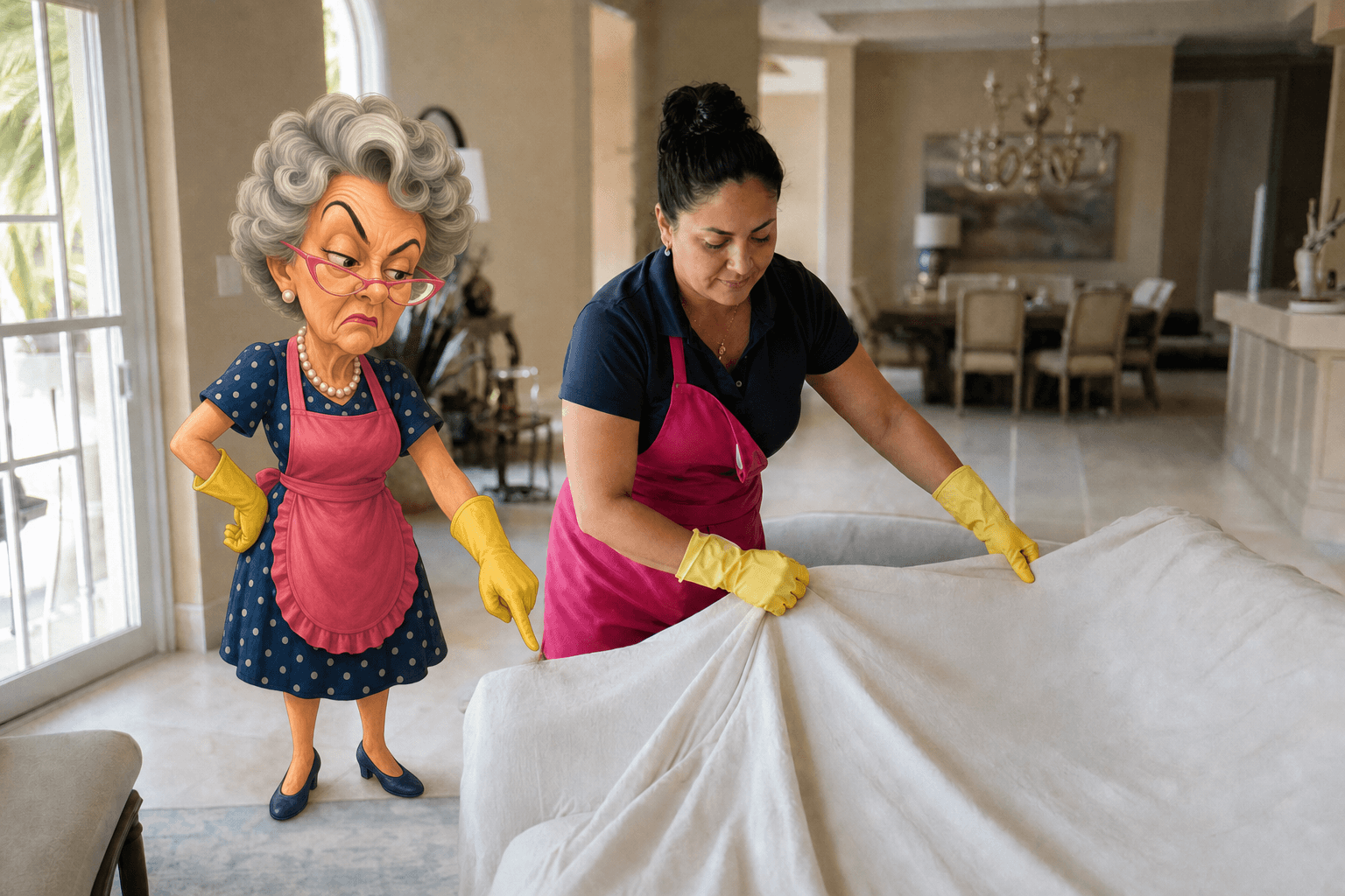 A bright, spotless home after a snowbird home care